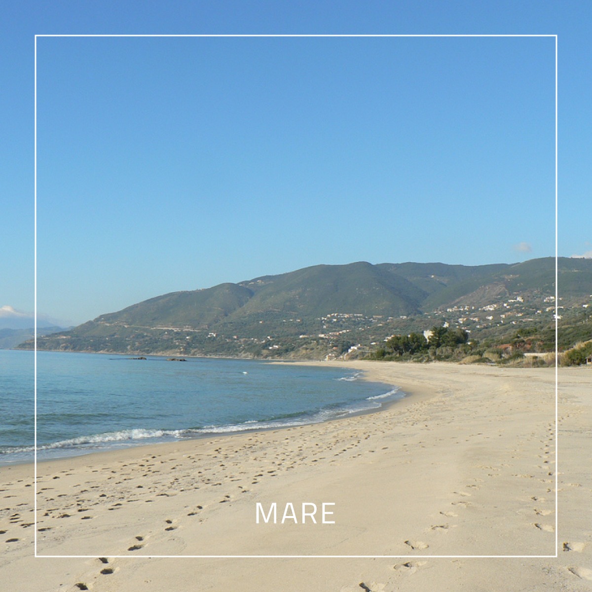 Una spiaggia in prossimità del residence Punta Cilento